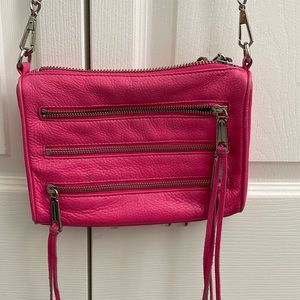 Rebecca Minkoff mini 4 zip cross body bag
